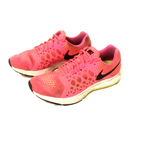 Nike Womens Air Zoom Pegasus 31 654486-600 Pink Running Shoes Sneakers Size 8.5 - Picture 1 of 6
